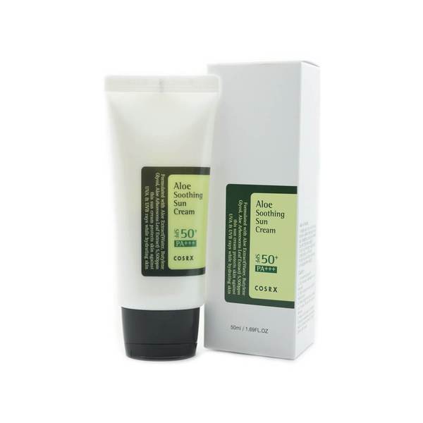 COSRX Aloe Soothing Sun Cream SPF50+ PA+++ 50ml COSRX Aloe Soothing Sun Cream SPF50+ PA+++ 50ml - Image 1