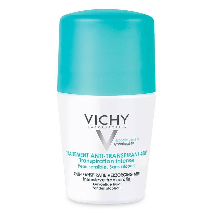 Vichy 48H Anti-Perspirant Deodorant Roll-On Sensitive Skin 50ml Vichy 48H Anti-Perspirant Deodorant Roll-On Sensitive Skin 50ml